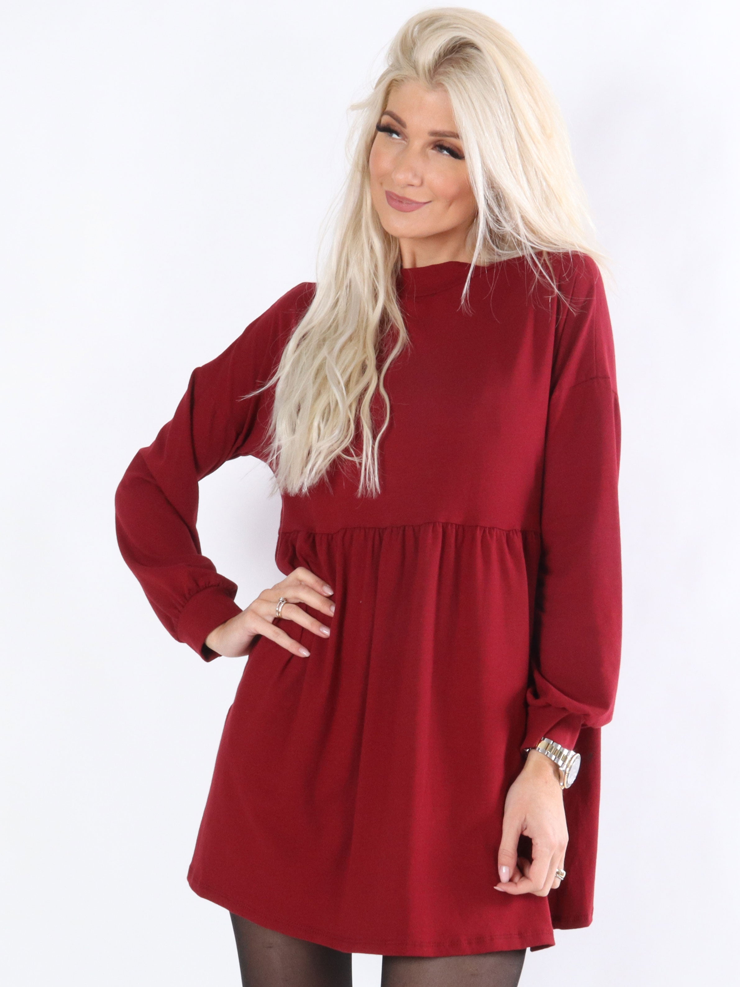 Saga - Armygrøn langærmet bluse med lynlås ved brystet